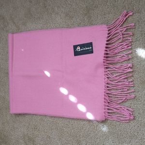 Pink scarf